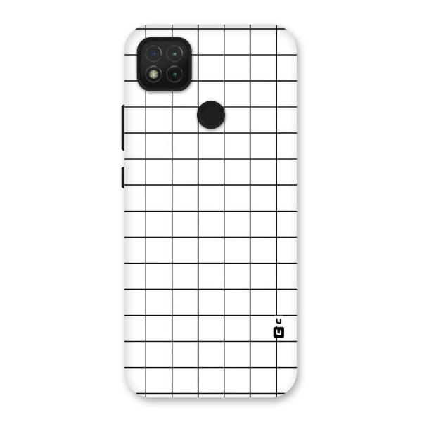 Simple Checks Back Case for Redmi 9C