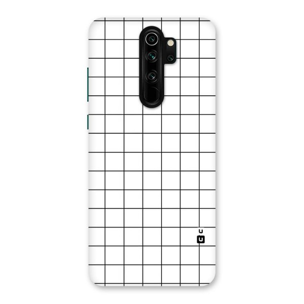 Simple Checks Back Case for Redmi Note 8 Pro