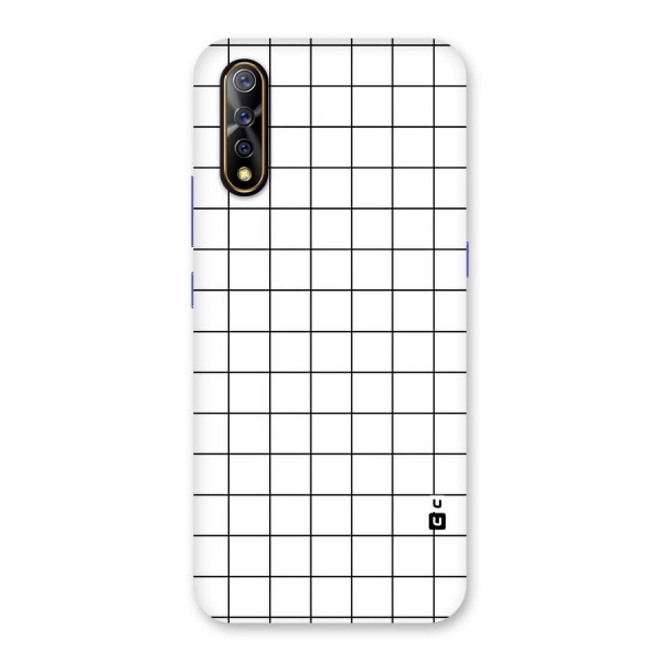 Simple Checks Back Case for Vivo S1