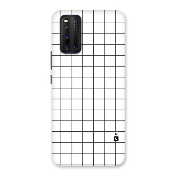 Simple Checks Back Case for Vivo iQOO 3