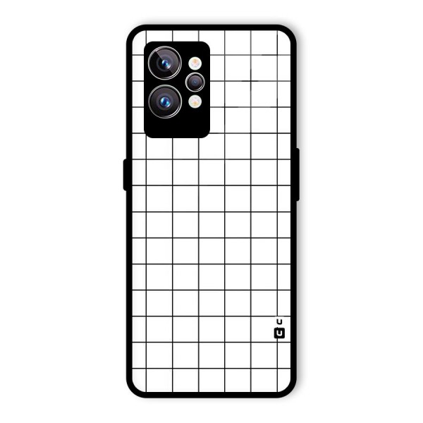 Simple Checks Glass Back Case for Realme GT2 Pro