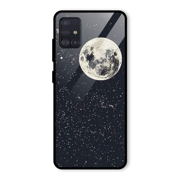 Simple Galaxy Glass Back Case for Galaxy A51