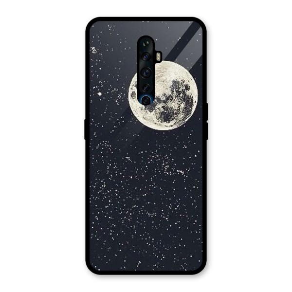 Simple Galaxy Glass Back Case for Oppo Reno2 Z