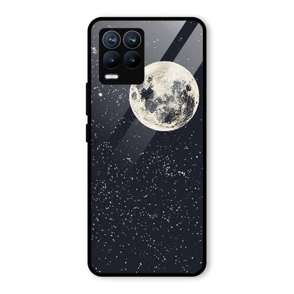 Simple Galaxy Glass Back Case for Realme 8 Pro