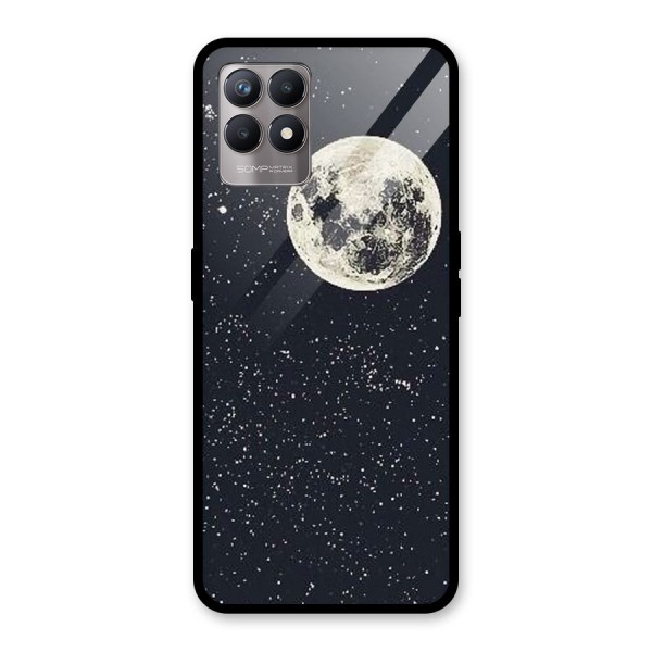 Simple Galaxy Glass Back Case for Realme 8i