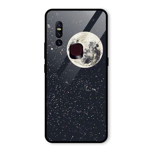 Simple Galaxy Glass Back Case for Vivo V15