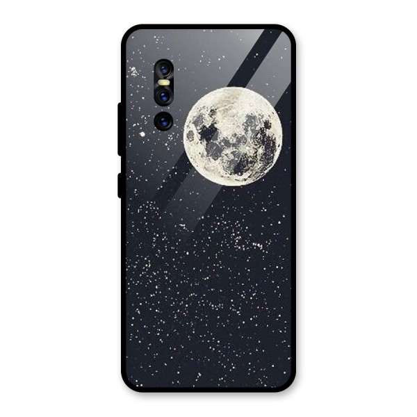 Simple Galaxy Glass Back Case for Vivo V15 Pro