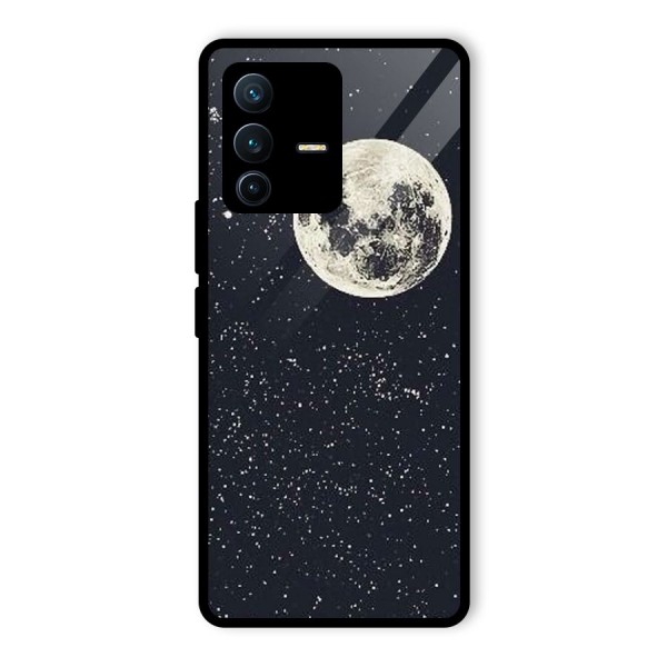 Simple Galaxy Glass Back Case for Vivo V23 Pro