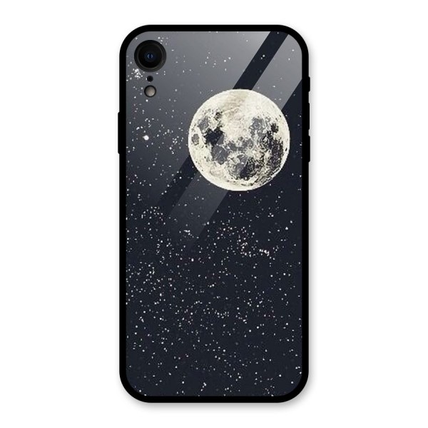 Simple Galaxy Glass Back Case for XR