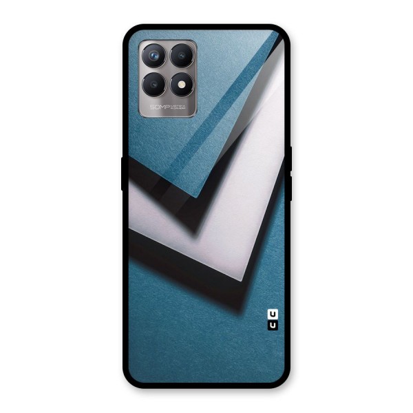 Simple Right Tick Glass Back Case for Realme 8i