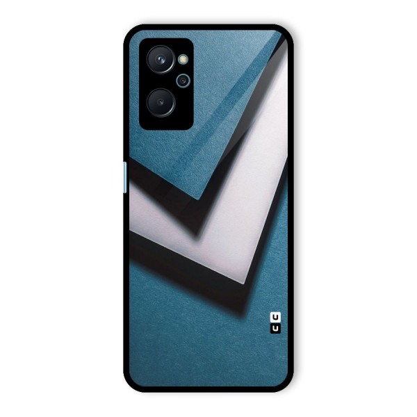 Simple Right Tick Glass Back Case for Realme 9i