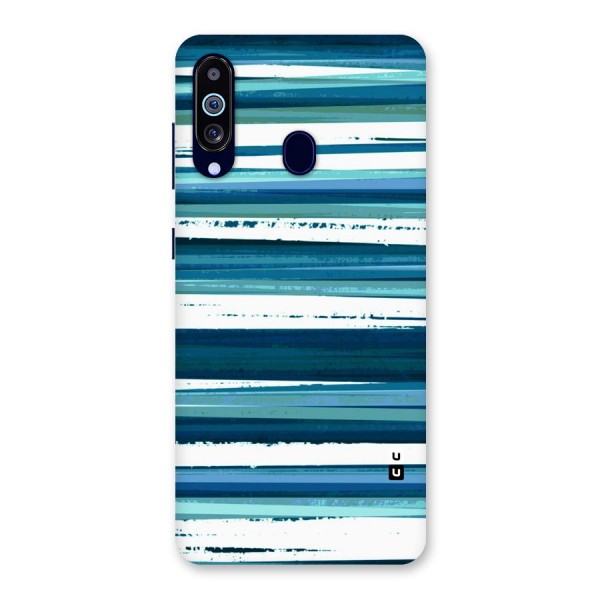 Simple Soothing Lines Back Case for Galaxy A60