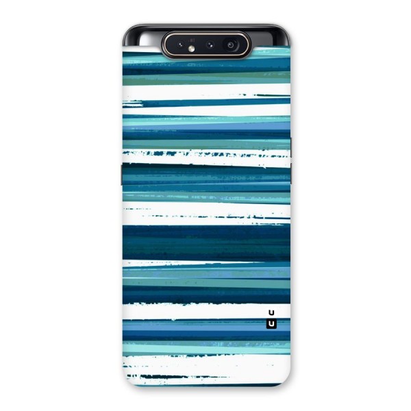 Simple Soothing Lines Back Case for Galaxy A80