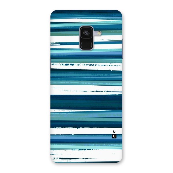 Simple Soothing Lines Back Case for Galaxy A8 Plus