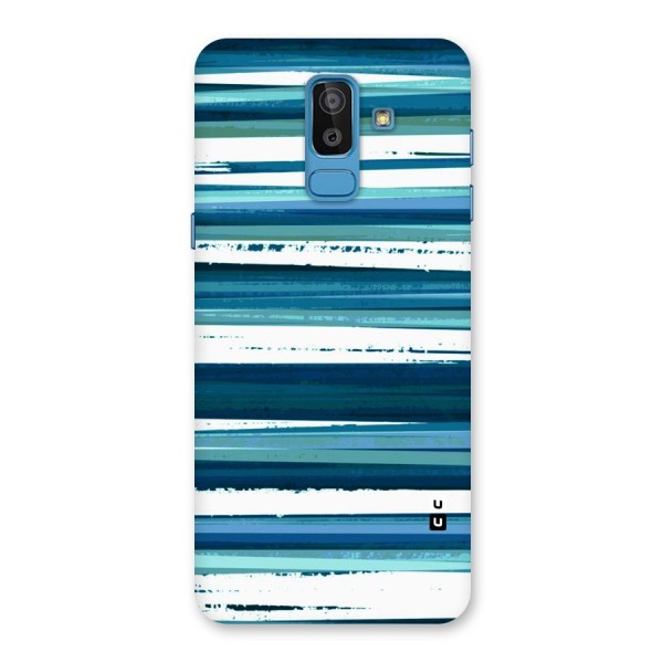 Simple Soothing Lines Back Case for Galaxy J8