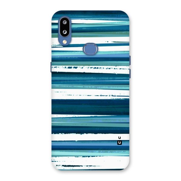 Simple Soothing Lines Back Case for Galaxy M01s