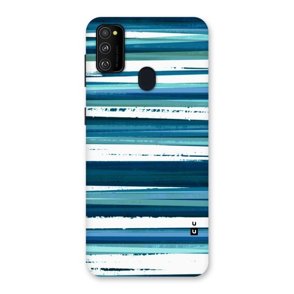 Simple Soothing Lines Back Case for Galaxy M21