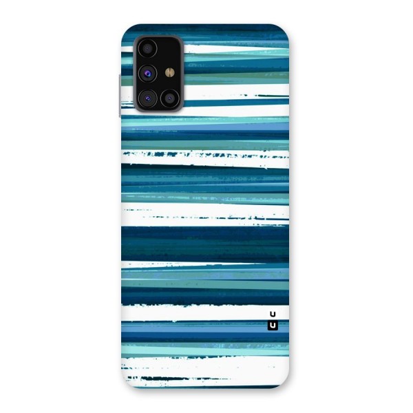 Simple Soothing Lines Back Case for Galaxy M31s