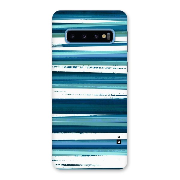 Simple Soothing Lines Back Case for Galaxy S10