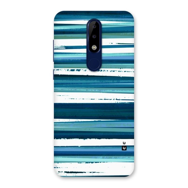 Simple Soothing Lines Back Case for Nokia 5.1 Plus