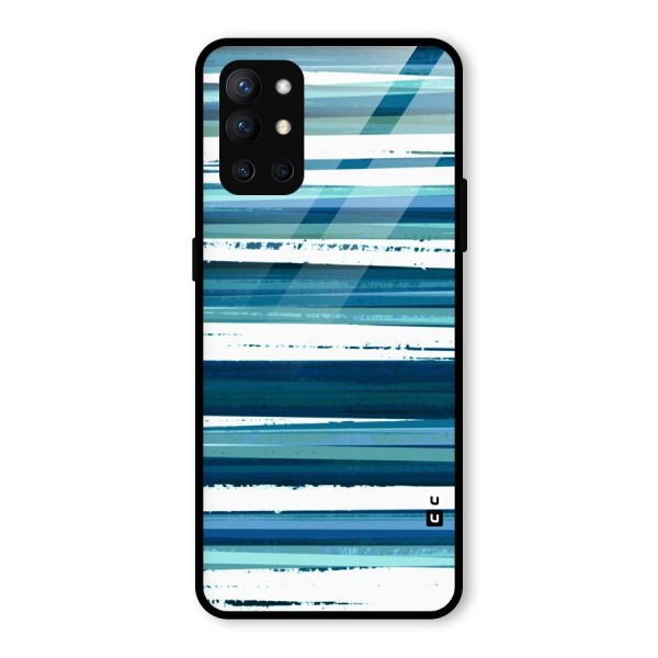 Simple Soothing Lines Glass Back Case for OnePlus 9R