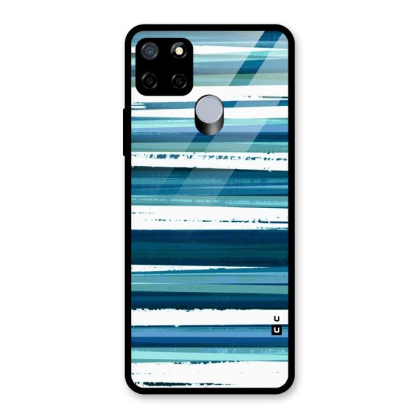 Simple Soothing Lines Glass Back Case for Realme C12