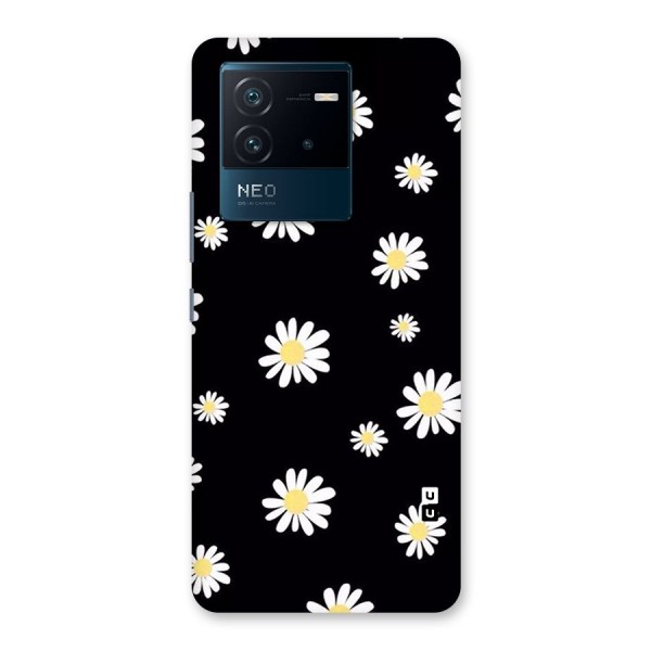 Simple Sunflowers Pattern Back Case for Vivo iQOO Neo 6 5G