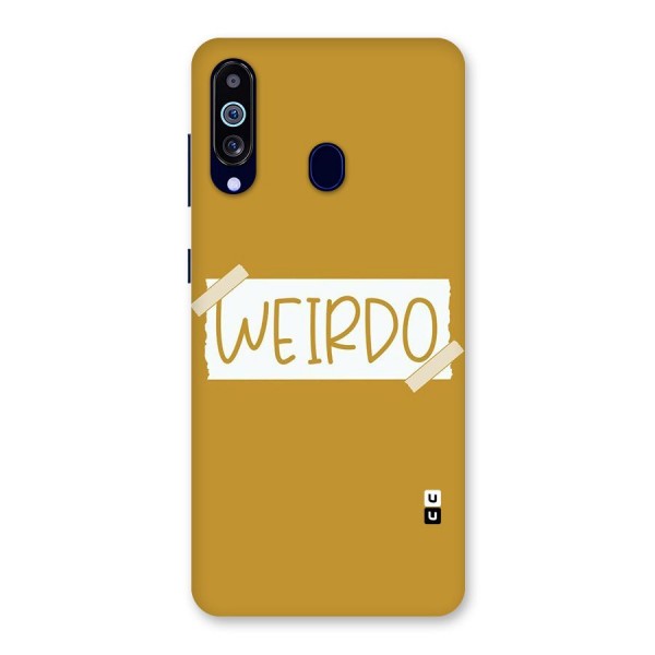 Simple Weirdo Back Case for Galaxy A60