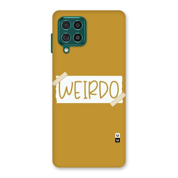 Simple Weirdo Back Case for Galaxy F62