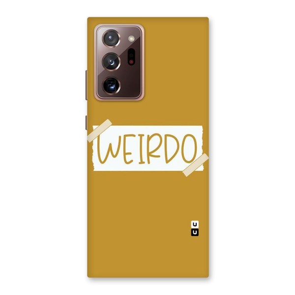 Simple Weirdo Back Case for Galaxy Note 20 Ultra