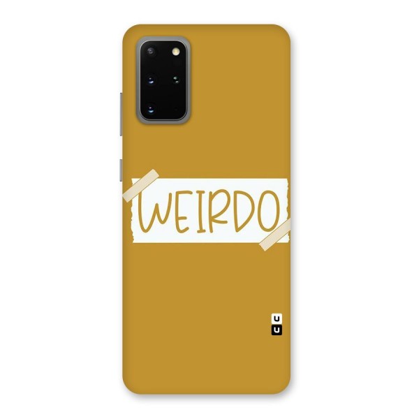 Simple Weirdo Back Case for Galaxy S20 Plus