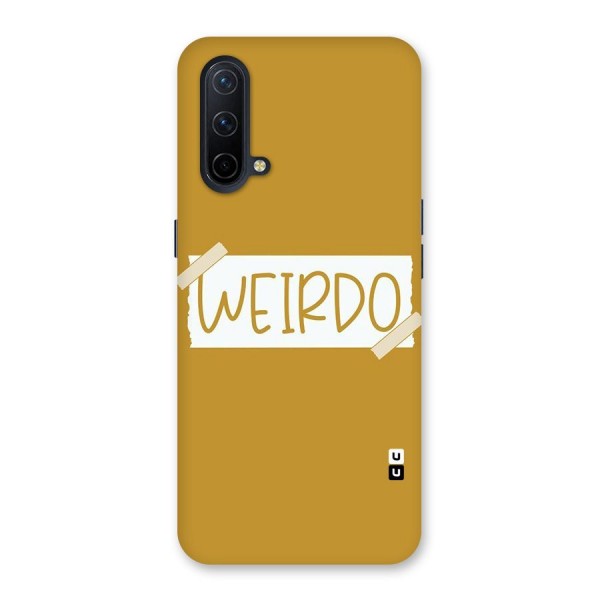 Simple Weirdo Back Case for OnePlus Nord CE 5G