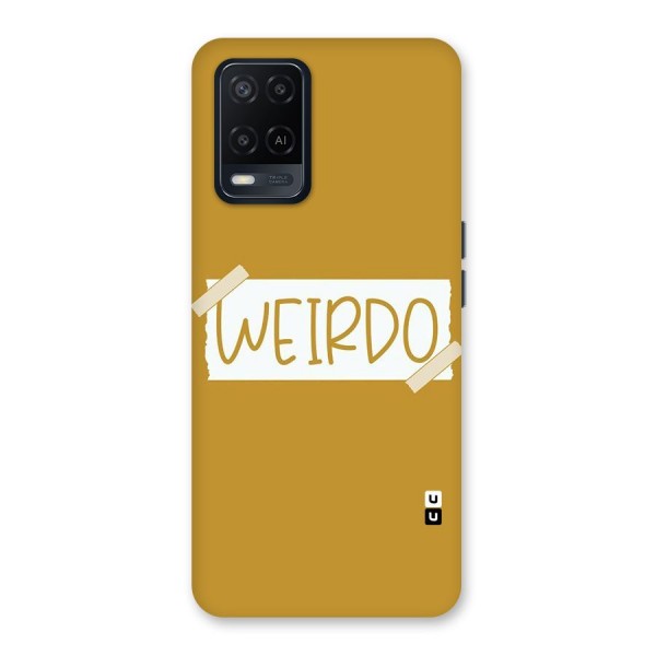 Simple Weirdo Back Case for Oppo A54