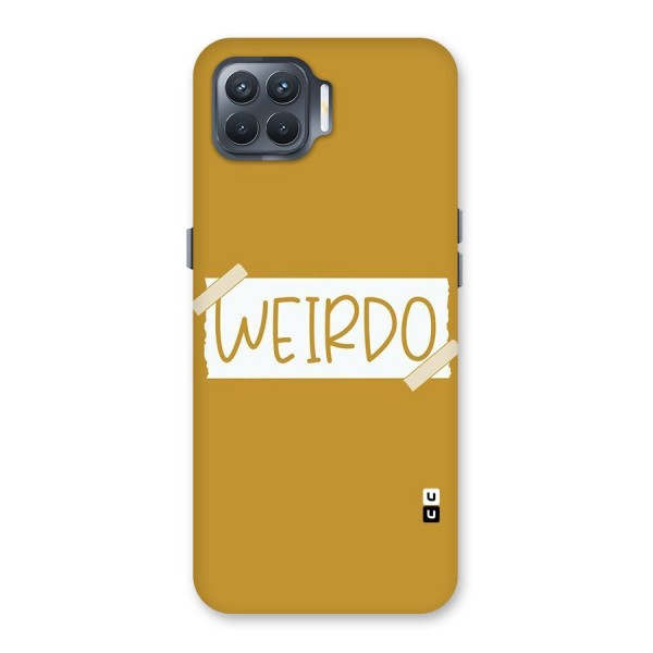 Simple Weirdo Back Case for Oppo F17 Pro