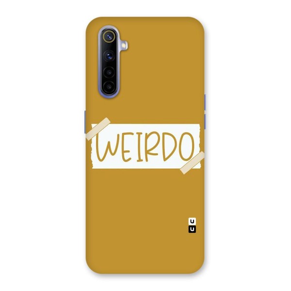 Simple Weirdo Back Case for Realme 6