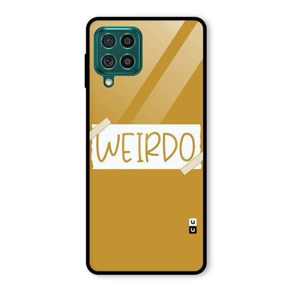 Simple Weirdo Glass Back Case for Galaxy F62