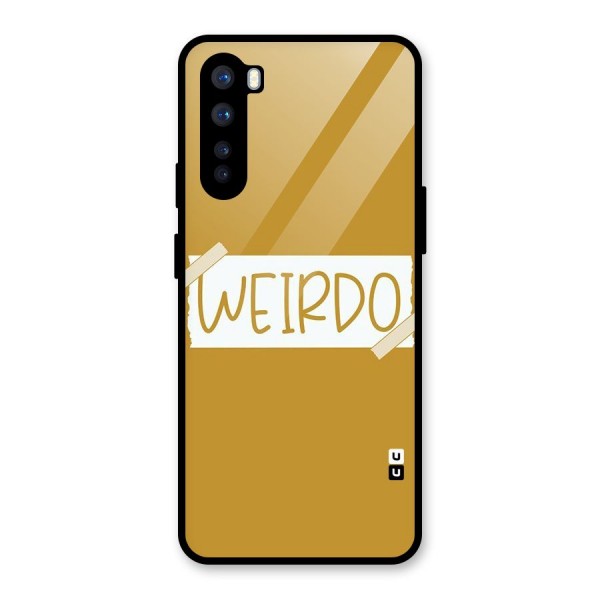 Simple Weirdo Glass Back Case for OnePlus Nord