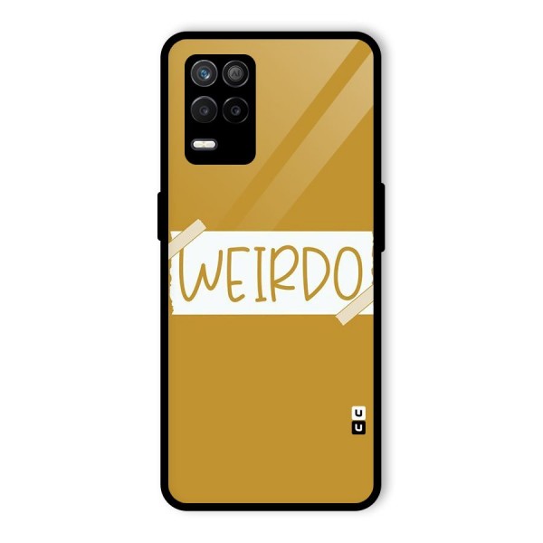 Simple Weirdo Glass Back Case for Realme 9 5G