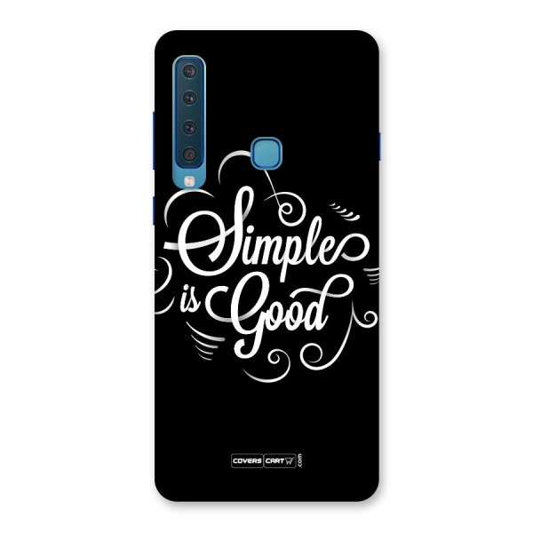 Simple is Good Back Case for Galaxy A9 (2018)