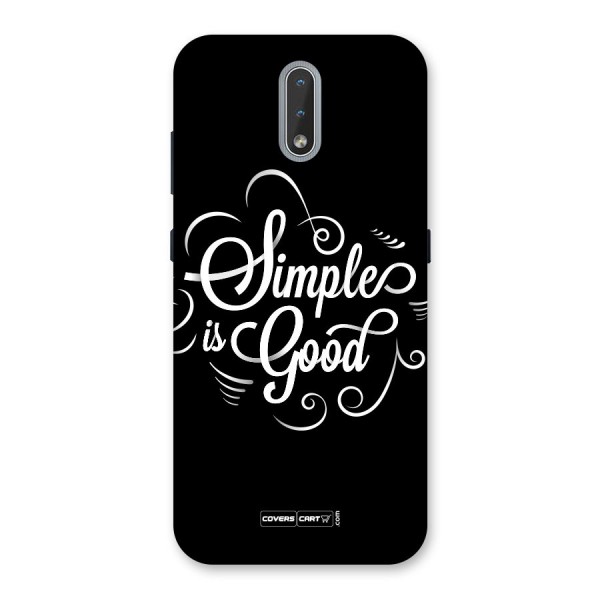 Simple is Good Back Case for Nokia 2.3