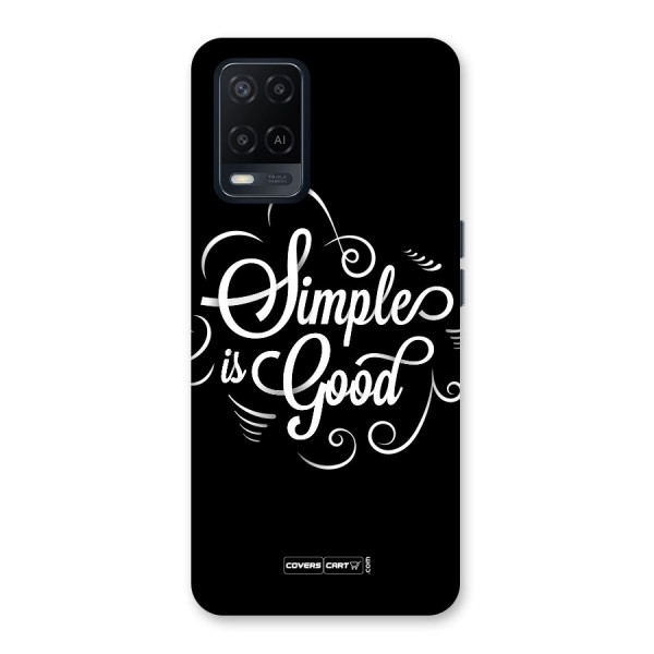 Simple is Good Back Case for Oppo A54