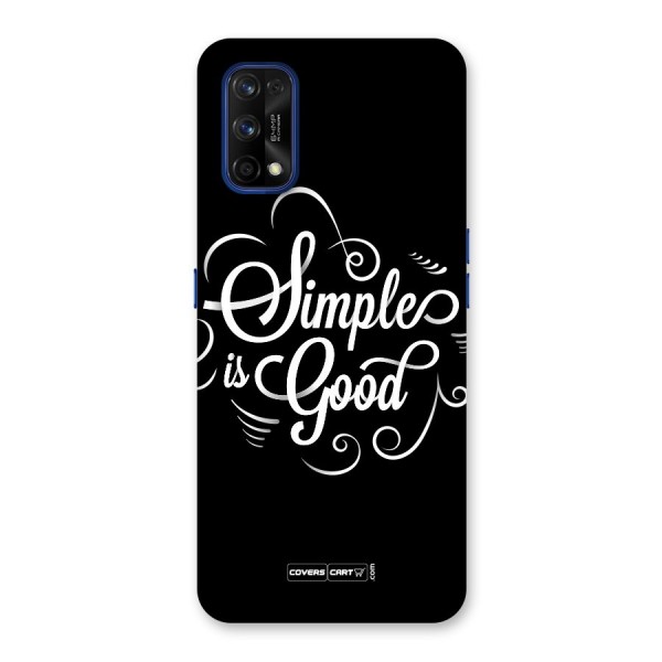 Simple is Good Back Case for Realme 7 Pro