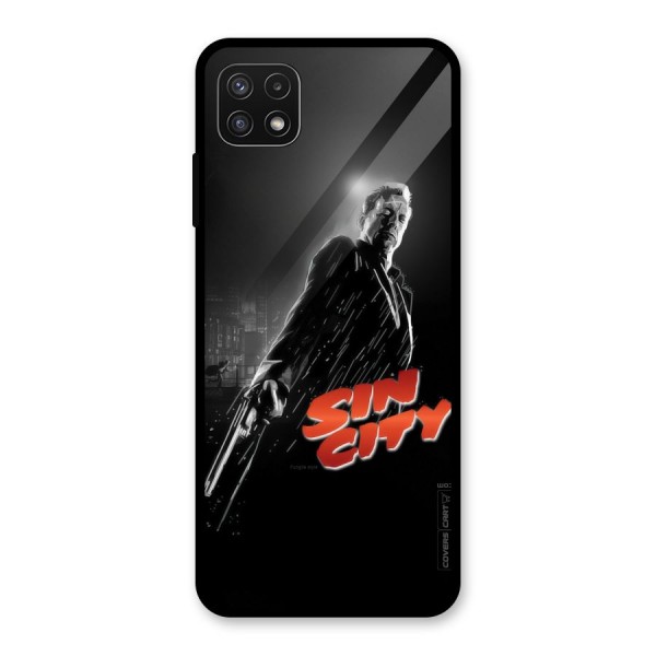 Sin City Glass Back Case for Galaxy A22 5G