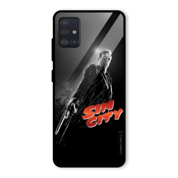 Sin City Glass Back Case for Galaxy A51