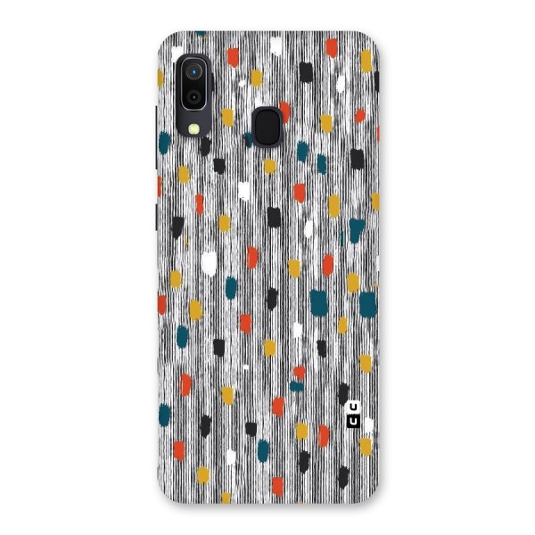 Single Paint Pattern Back Case for Galaxy A20