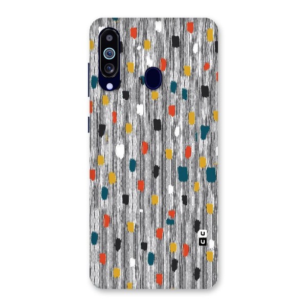 Single Paint Pattern Back Case for Galaxy A60