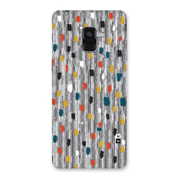 Single Paint Pattern Back Case for Galaxy A8 Plus