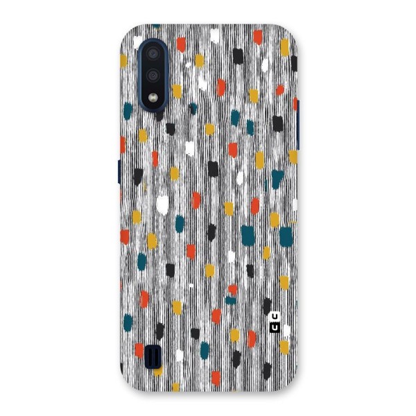 Single Paint Pattern Back Case for Galaxy M01