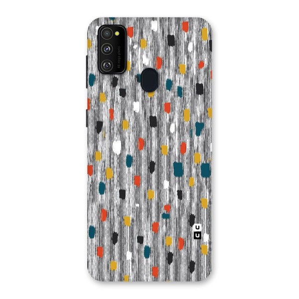 Single Paint Pattern Back Case for Galaxy M21