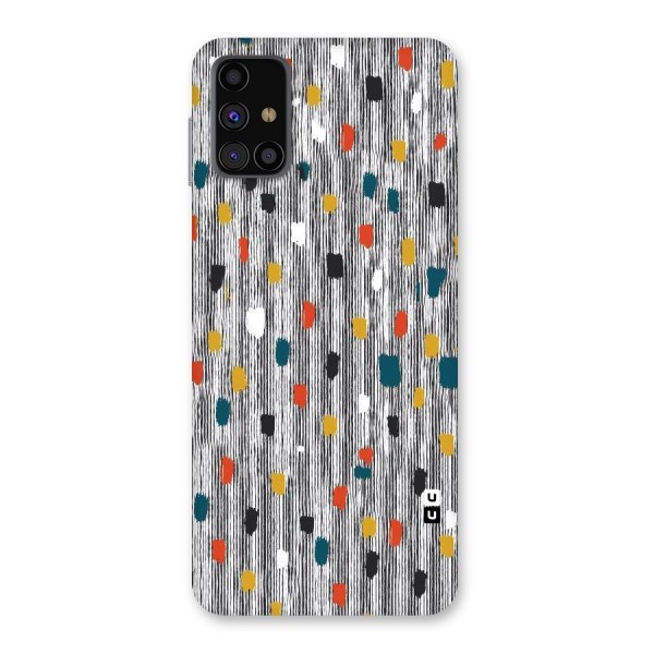 Single Paint Pattern Back Case for Galaxy M31s